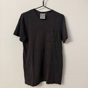 Jungmaven American Made Black Pocket T-Shirt Size S Hemp Cotton